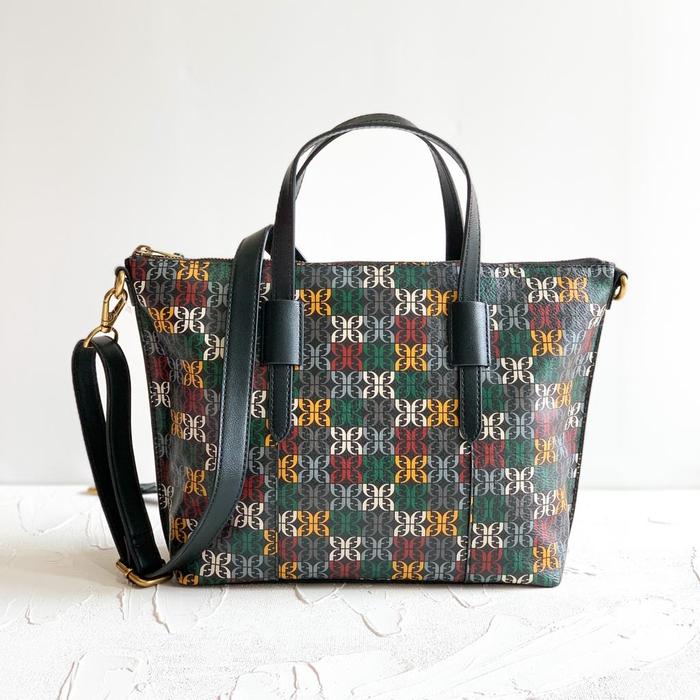 tasFOSSIL Skylar satchel black multi