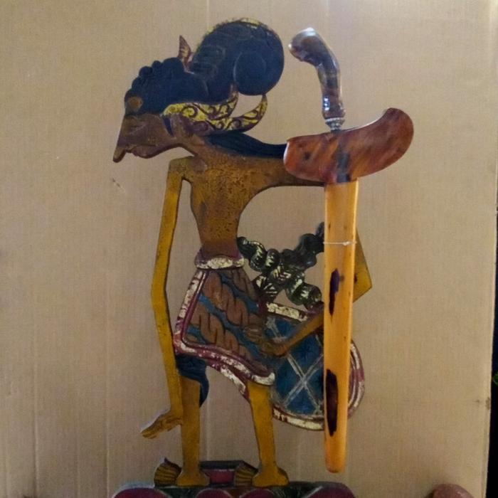 Keris Lurus Pamor Batu Lapak/Puser Bhumi - Tangguh Madura