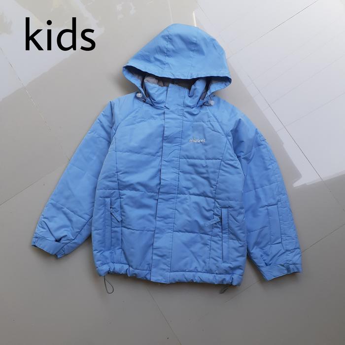 Jaket anak mistral blue usia 8-9 tahun