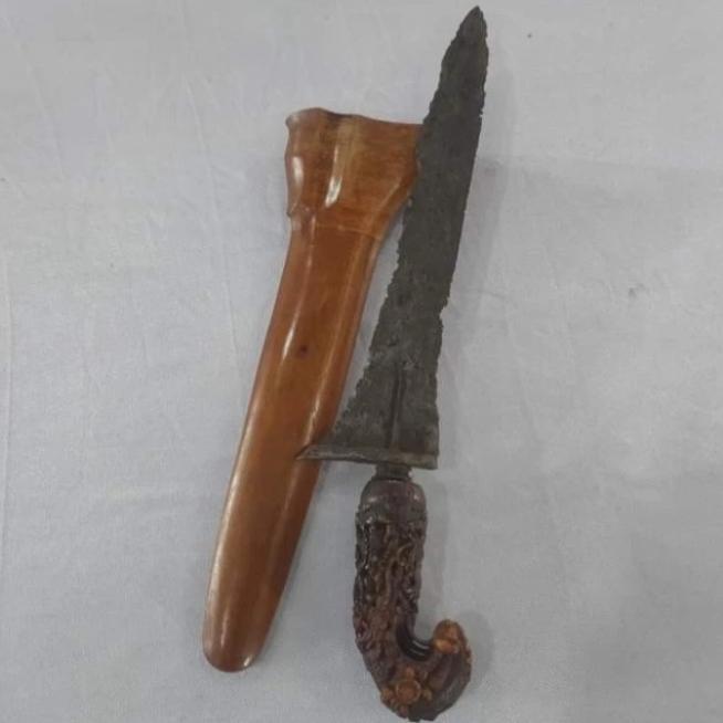 Keris Jalak Budho Temuan Pusaka Tindih Tangguh Kabudhan Sepuh Tua