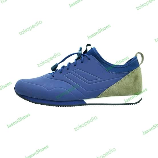 Sepatu League Pria Biru Sneakers Vault Commuter Original Murah