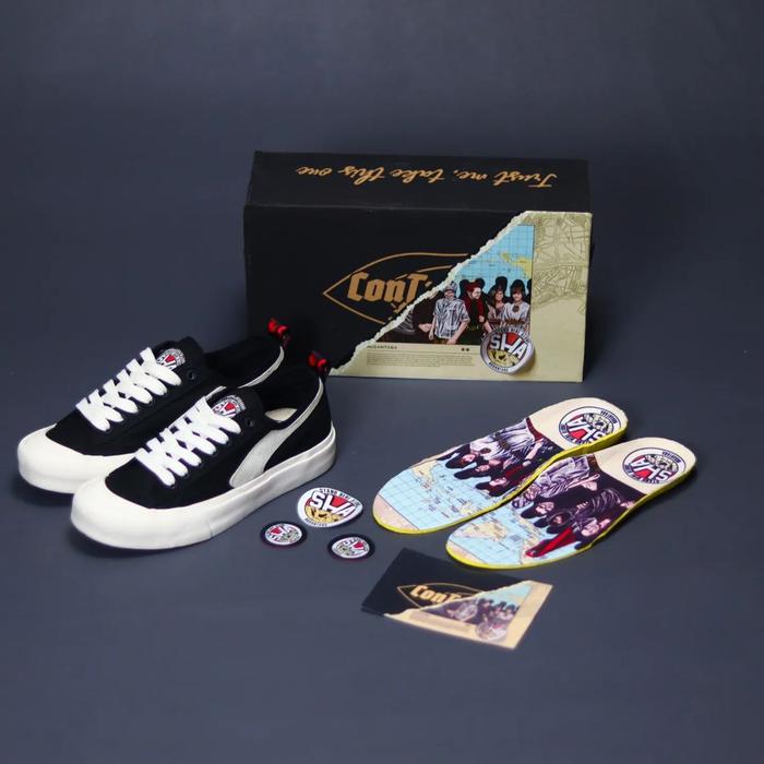 Sepatu Contrust X Stand Here Alone Nusantara Size 44 Bnib Original