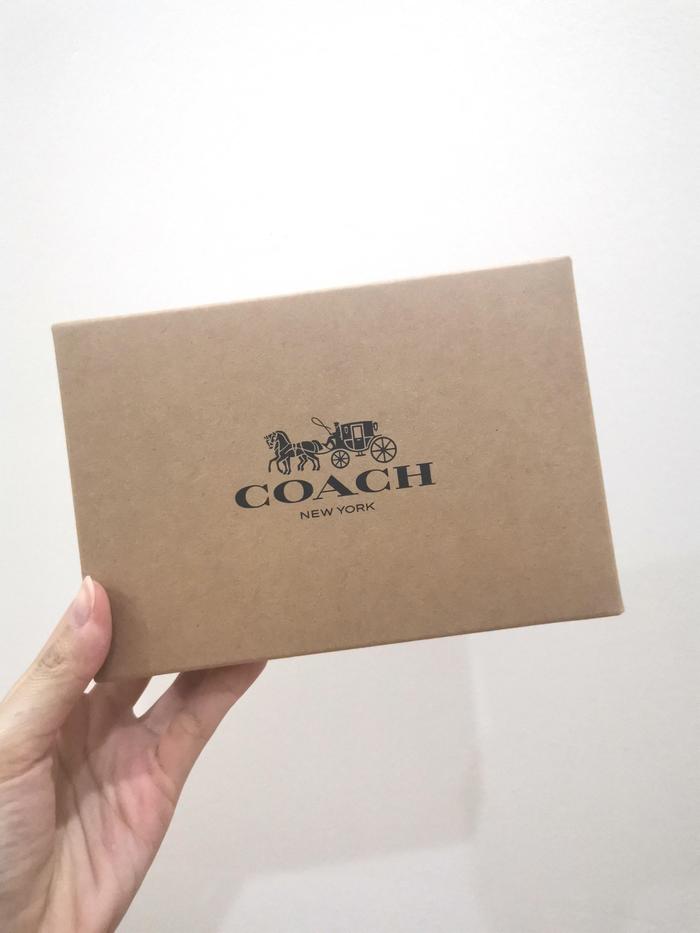 Coach Small Brown Gift Box