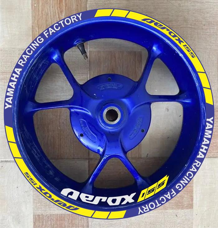 CUTTING STICKER STICKER LIS VELG YAMAHA AEROX 03