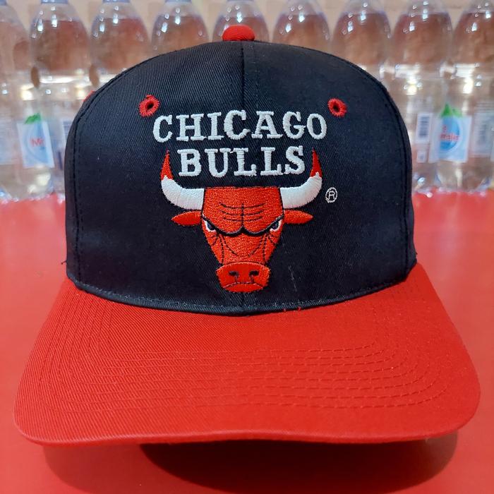 Topi Snapback Vintage NBA Chicago Bulls Second