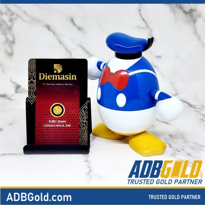 Logam Mulia Diemasin 0,001 gram