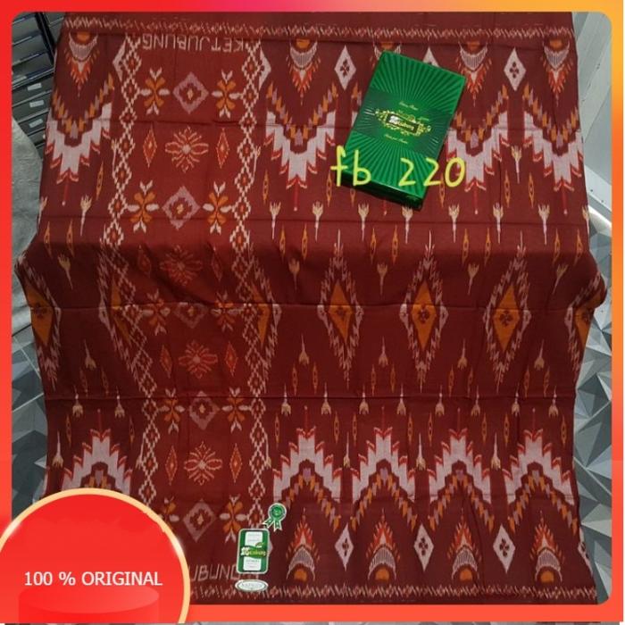 SARUNG KETJUBUNG KECUBUNG GOYOR FIBER ORIGINAL/SARUNG LAKI LAKI DEWASA