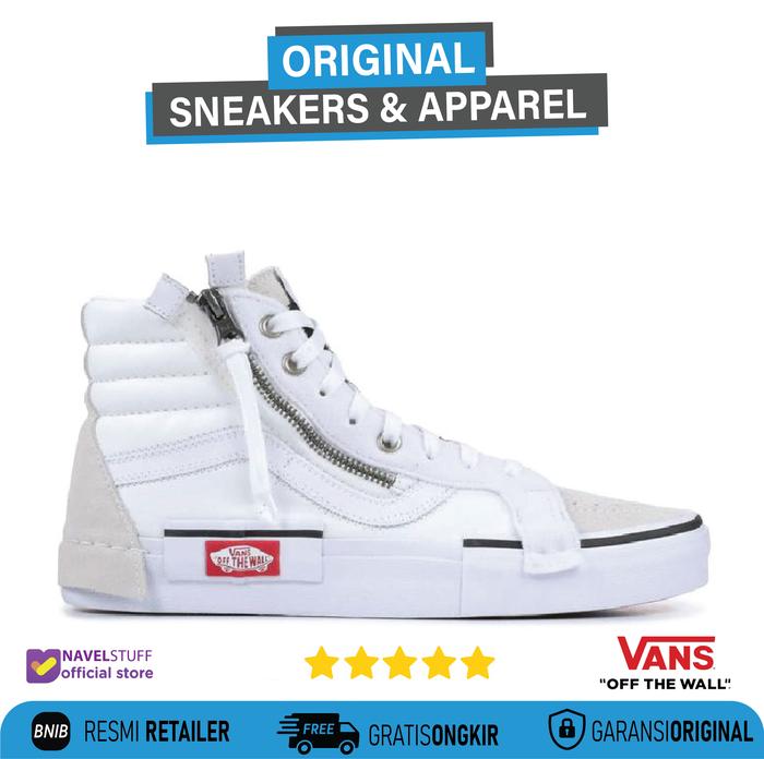 Vans Sk8 High Cut and Paste White Classic