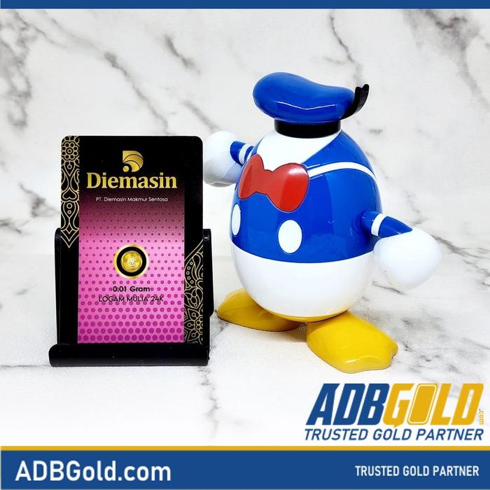 Logam Mulia Diemasin 0,01 gram
