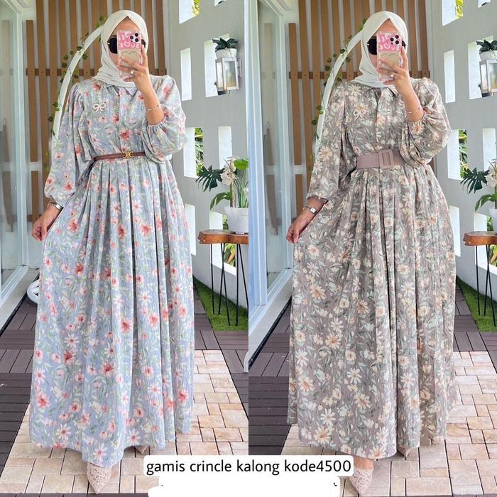 SWEET WOMAN GAMIS IMPORT BKK MOTIF BUNGA KECIL LUCU AESTHETIC VIRAL
