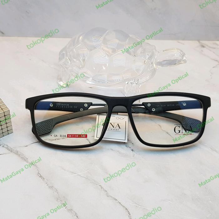 Kacamata Pria Original GNA Active 3114 C2 NEW SPORTY EDITION