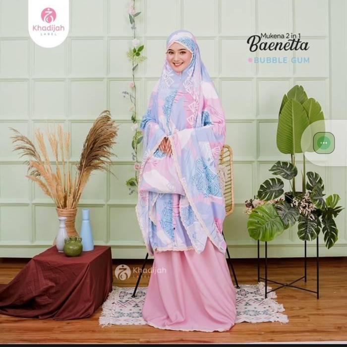 Khadijah Label - Mukena Jumbo 2 in 1 Baenetta