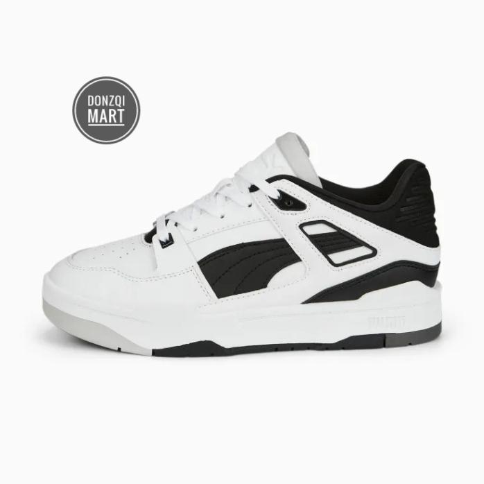 Puma Slipstream Womens Sneakers Shoes - White/Black/Glacier Grey