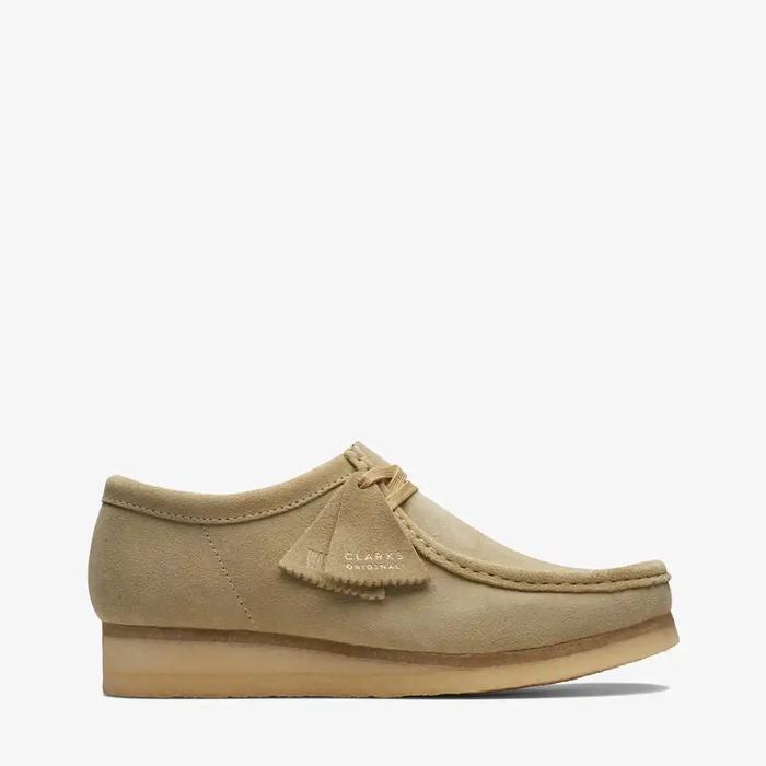 CLARKS Wallabee (Original) Men's Leather Shoes - Maple