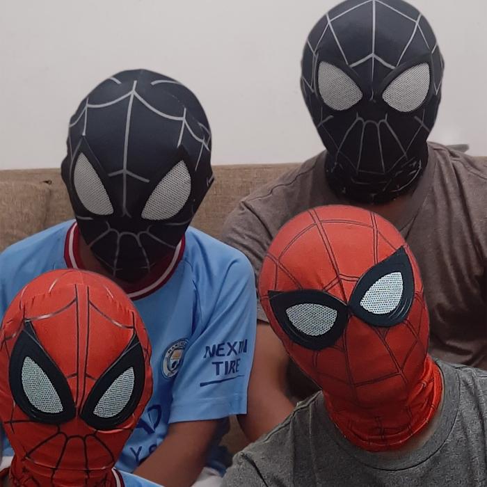 topeng spiderman masker spiderman mask masker full face masker wajah