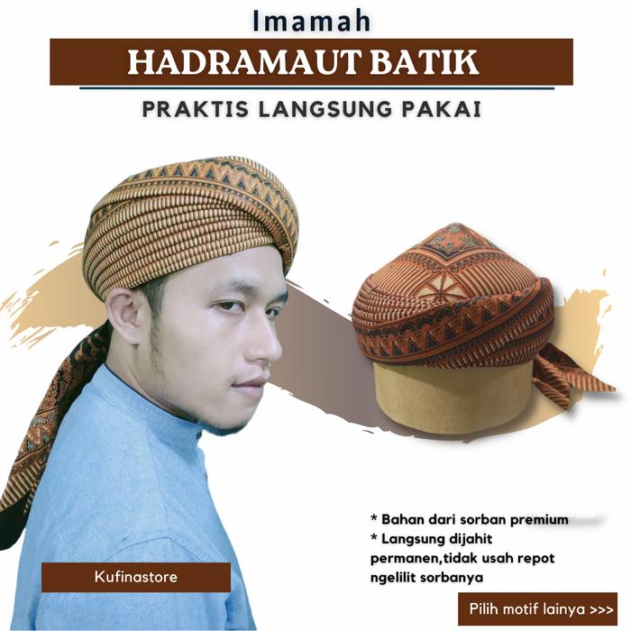 imamah hadrolmaut batik