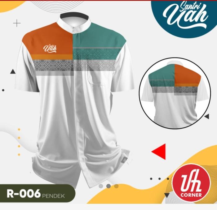 Baju koko Ustadz Adi Hidayat UAH Original lengan pendek PREMIUM Jersey