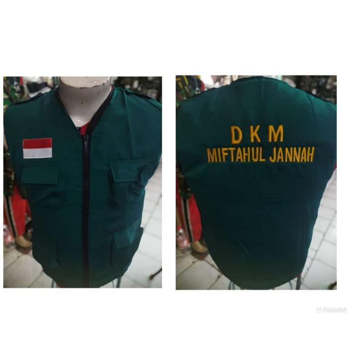 rompi dkm masjid costum