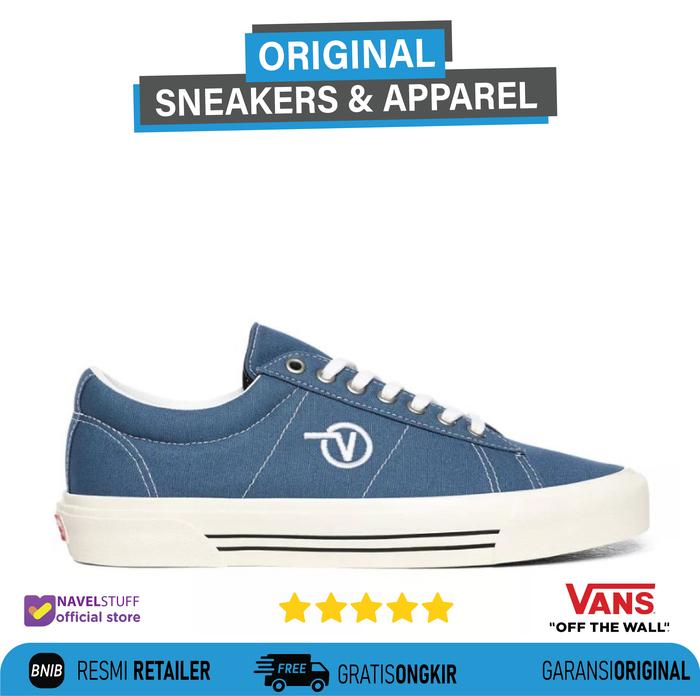 VANS SID Anaheim Factory Dx Og Navy White (Canvas) Original Resmi BNIB