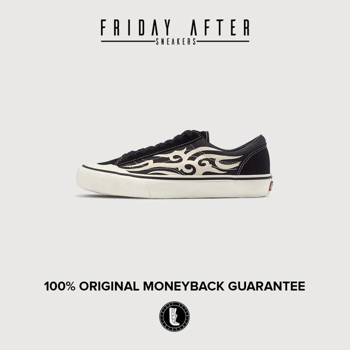 Sepatu Sneakers Style 36 Decon Tribal Black True White Original Resmi