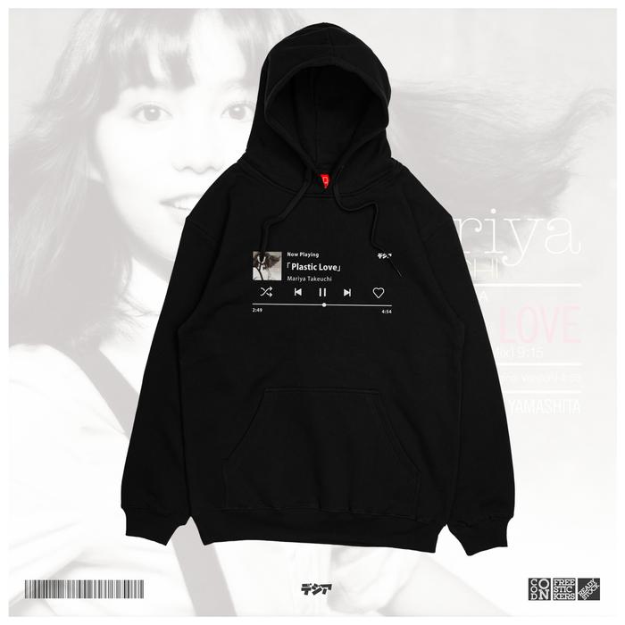 Hoodie Plastic Love Mariya Takeuchi City Pop Music Single Album Now Pl