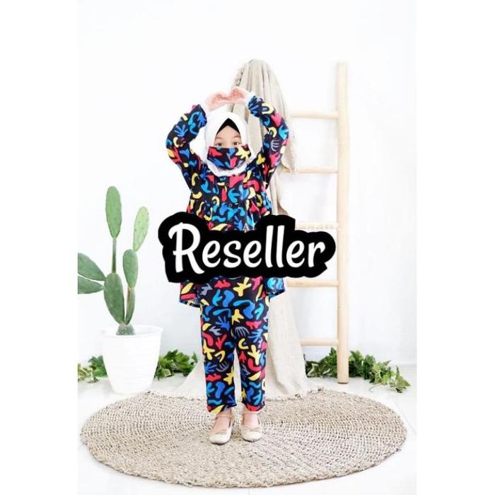 Vanillah Hijab Tala dress mint