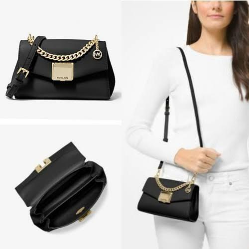 michael kors lita small crossbody bag black