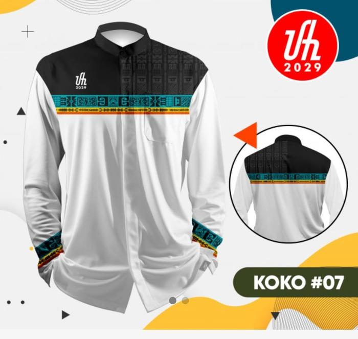 Baju koko Ustadz Adi Hidayat UAH Original Jersey premium lengan panjan