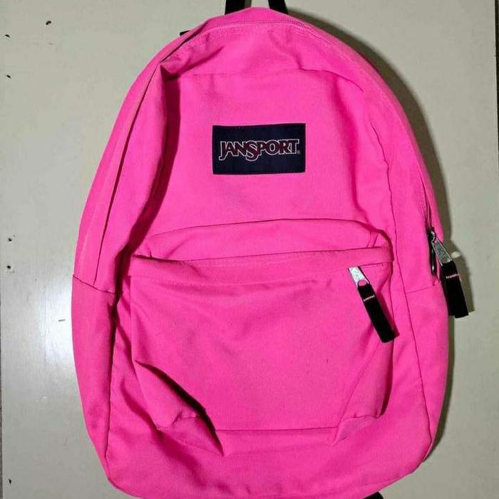 jansport pink like new bagpack
