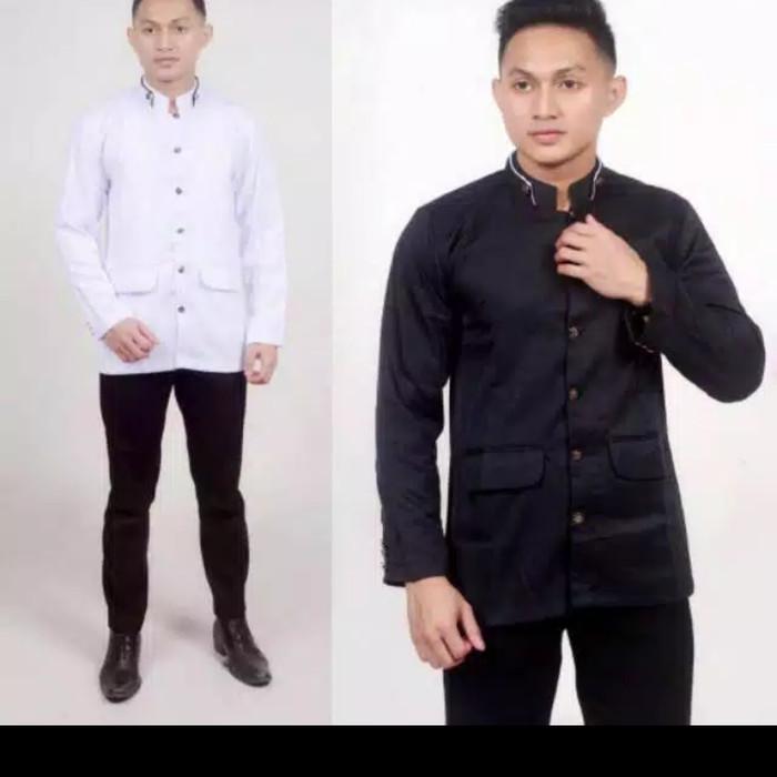 jasko polos/jasko pria/jasko pria dewasa/baju Koko pria/Koko muslim