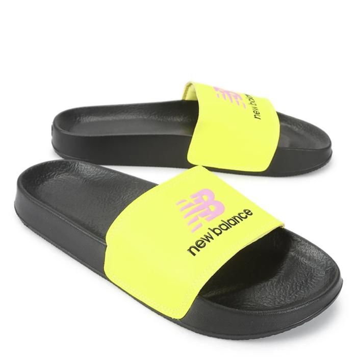 New Balance 50 Slide Sandals "Black Yellow" (BNIB) Original
