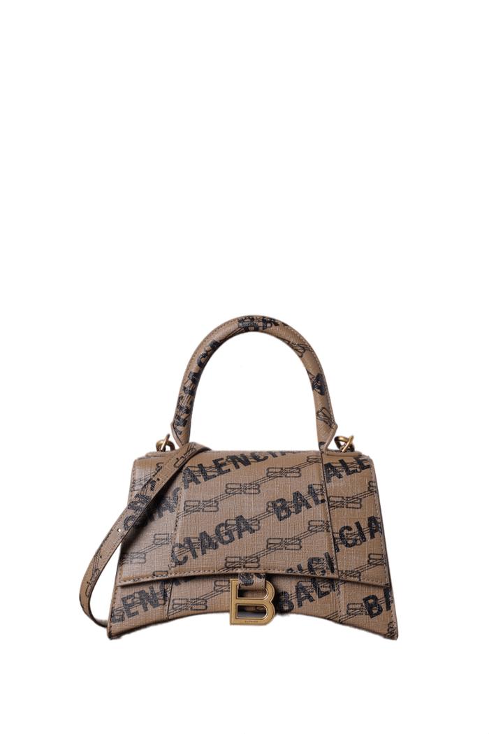 Balenciaga Hourglass Small Handbag BB Monogram (100% Authentic)