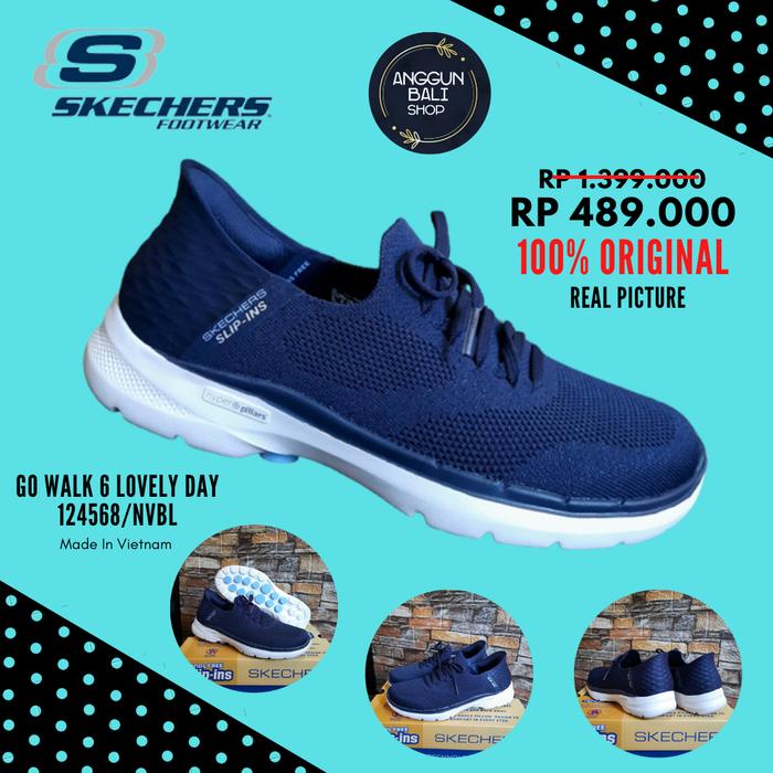 sepatu skechers original go walk 6