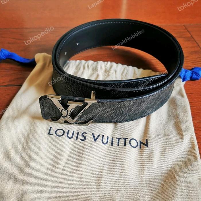 LV Damier Graphite Reversible Belt SHW (bolak-balik) Ori Second