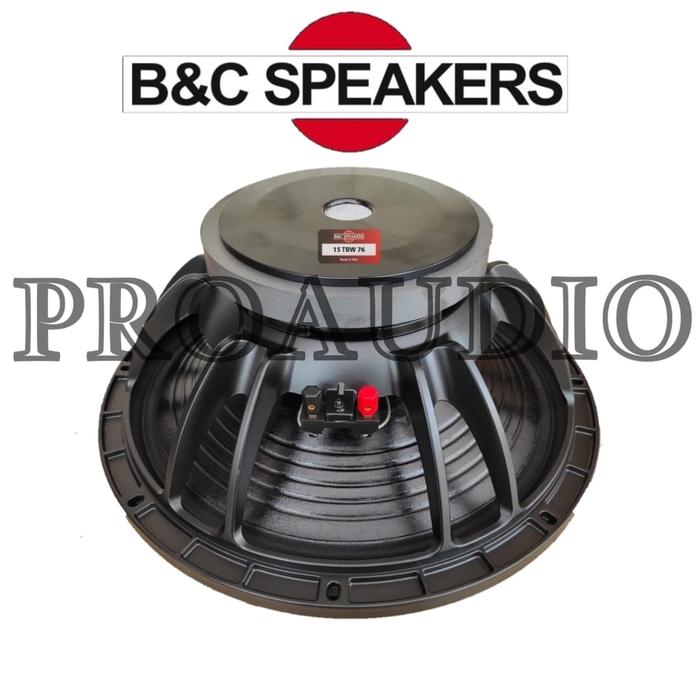 SPEAKER B&C 15TBW76 15 TBW76 15TBW 76 SPEAKER KOMPONEN BNC MID LOW