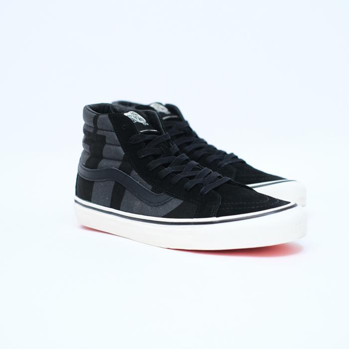 BEST DEAL VANS SK8 HIGH LX X UNDEFEATED PACK LOGO BLACK ORIGINAL RESMI