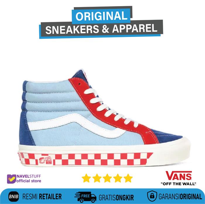 VANS Sk8 High Anaheim Dx 38 OG Color Mix White Original Resmi BNIB