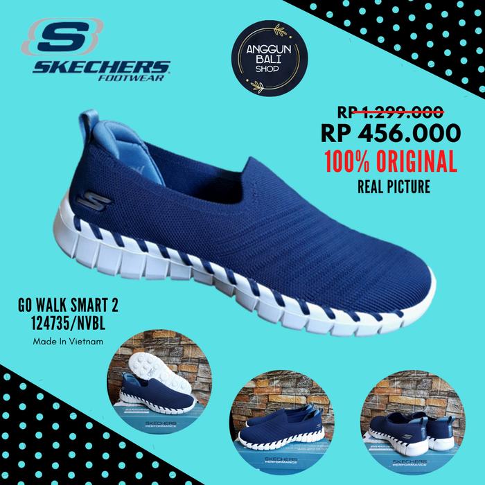 sepatu skechers original go walk smart 2