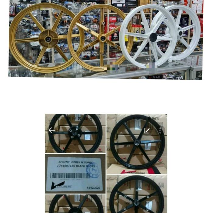 VELG RACING PALANG 6 ROSSI DERIK SONIC 150 R