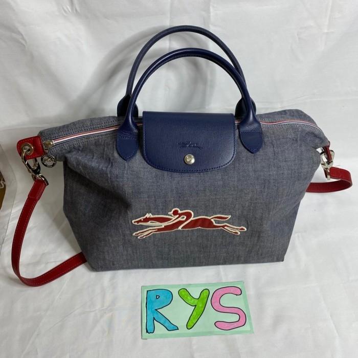 PRELOVED LIMITED ED LONGCHAMP LE PLIAGE NEO DENIM ORIGINAL/BEKAS/SEKEN