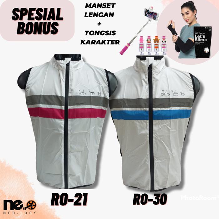 Rompi Sepeda Lipat Brompton | Brompton Vest (White)