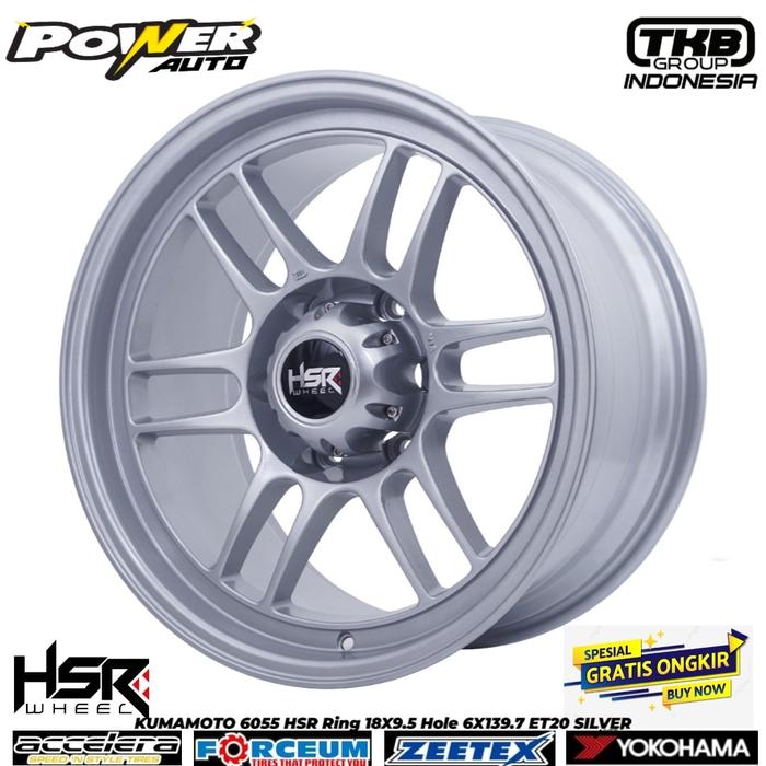 velg racing rpf1 ring 18 untuk mobil pajero fortuner, hsr kumamoto