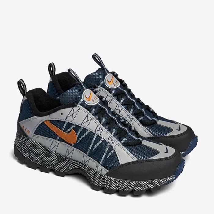Nike Air Humara QS "Silver/Midnight Navy/Obsidian/Black" Original BNIB
