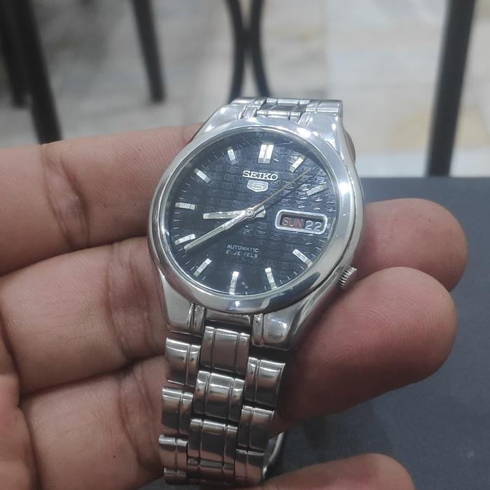 SEIKO 5 21J REF. 7S26-01V0 LOGO 5 DIAL