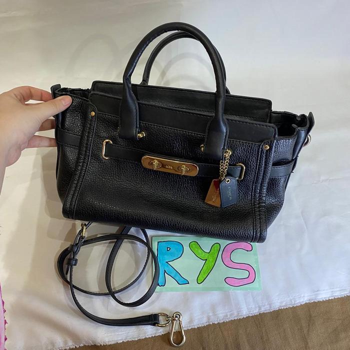 PRELOVED COACH SWAGGER BAG ORIGINAL/TAS WANITA/BEKAS/SEKEN/SECOND