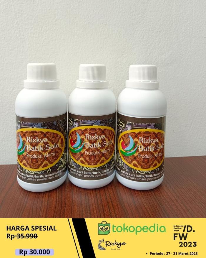 Rizkya Batik Sabun Batik Lerak Harum Rizkya Batik Solo