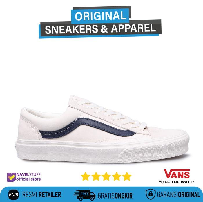 VANS Old Skool Style 36 Marsmallow Dress Blues Original BNIB(PT.Navya)