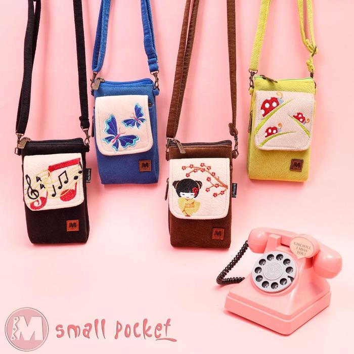 Tas Selempang Wanita, Tas Selempang Mini Makara Small Pocket, Tas Mini