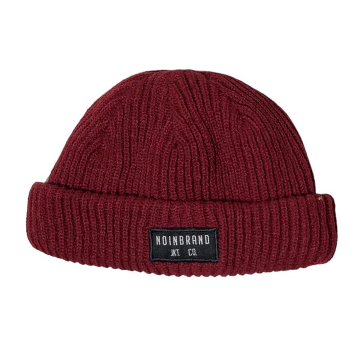 NOIN BRAND BEANIE MAROON