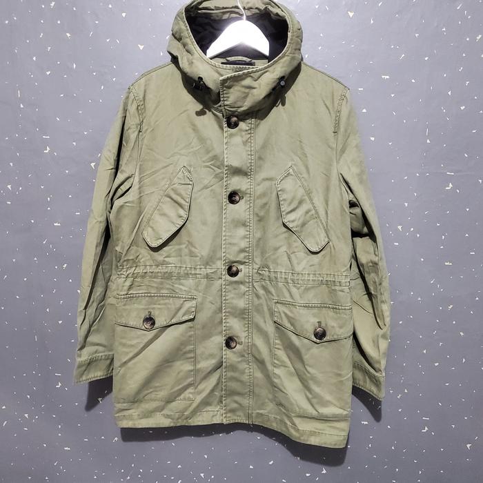 Jacket Parka Zara Man Olive M